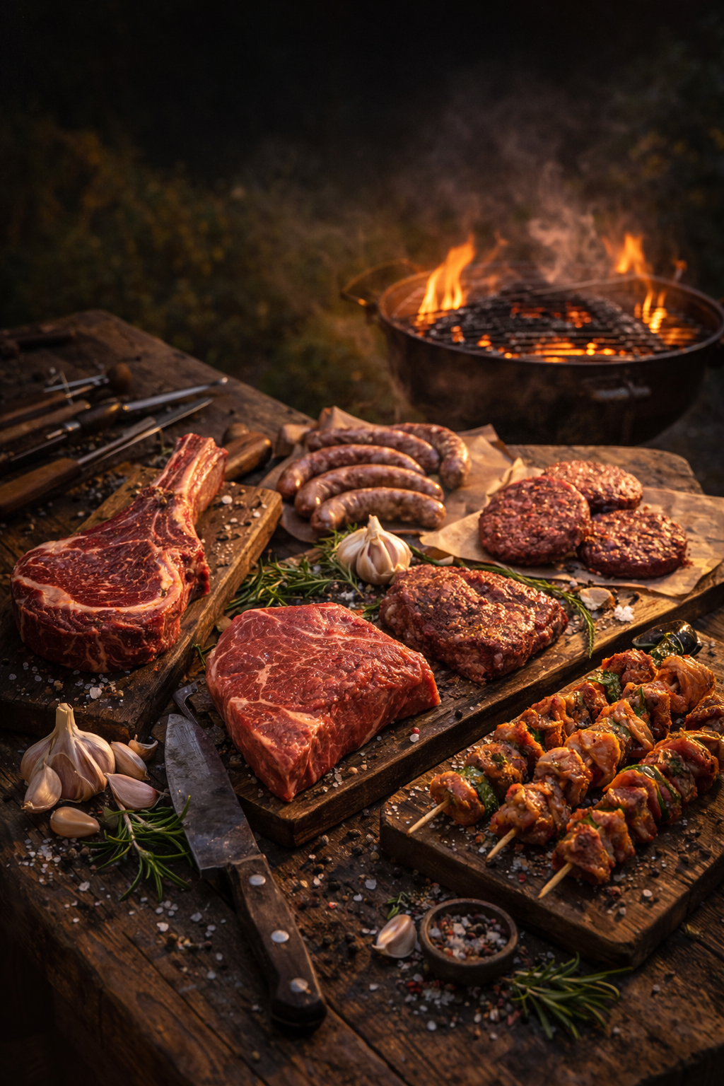 Grillauswahl bei Engel